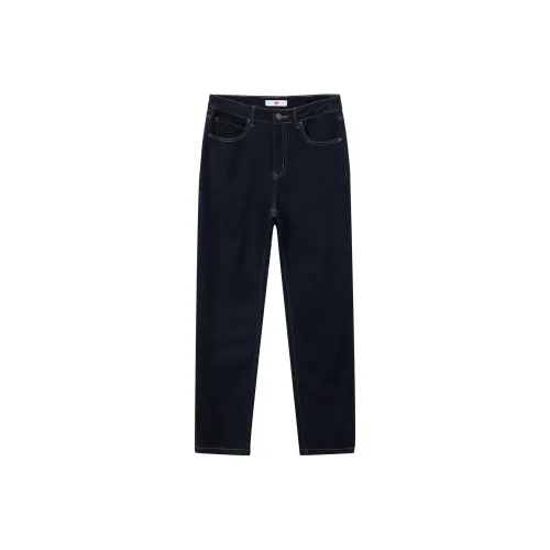 Lee Cooper Осенние и Зимние Джинсы Мужские Темно-Синие