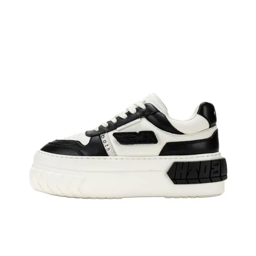 Both Low Топ Скейтборд Кроссовки Мужские Черный Белый