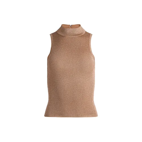 ALICE+OLIVIA Золотые Женские Майки