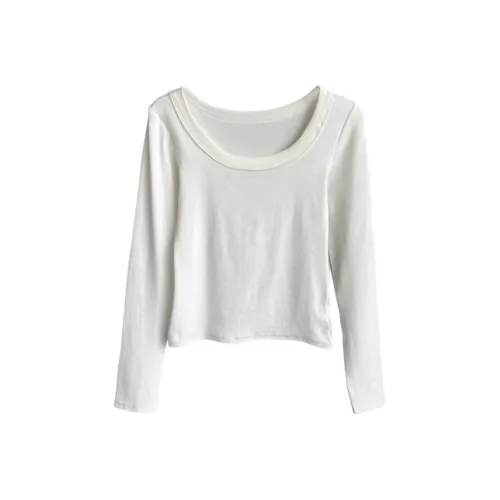 Puppytown Белый Женские T-рубашки