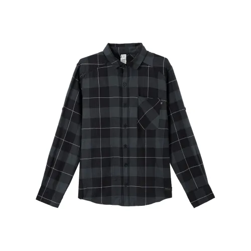 DECATHLON Мужские черные рубашки