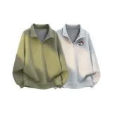 Серый горошек зеленый (Tb Рассвет гор Логотип на груди) + Фотиния серый (Tb Приключение деним Логотип на груди)