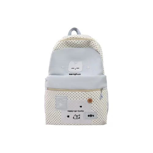 TAIGENU Nylon Backpack Large Women's Multicolor