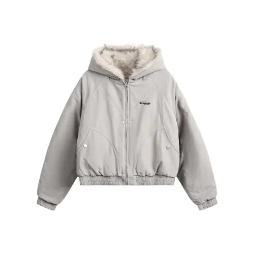 POSIYING Вельвет Feel Пальто Унисекс