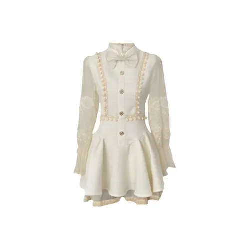 Frustration Garden Длинное платье с длинными рукавами женское