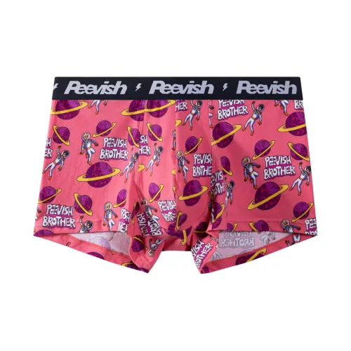 PEEVISH Мужской Розовый Spacewalk Мужские боксер-шорты