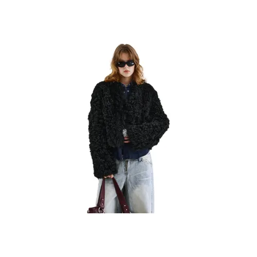 Kele Coco Черный Женские Меховые изделия