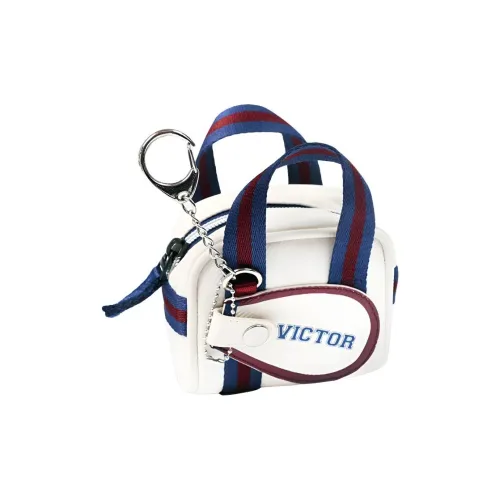 Victor ПУ (полиуретан) Синтетическая кожа с полиэстером аксессуар для сумки унисекс ярко-белый и кварцевый