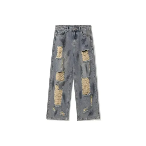 MORii Синий Подарочный набор Остров Store MORii Значок Унисекс Джинсы