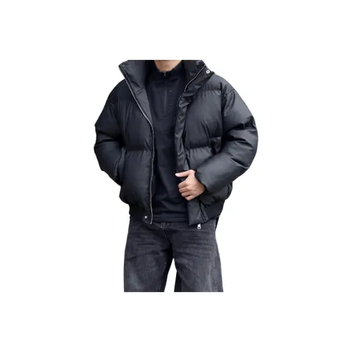 PODGORNOI Черный мужской пуховик