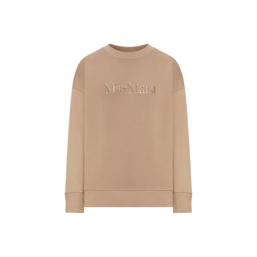'S MAX MARA Коричневый Женский Свитшот