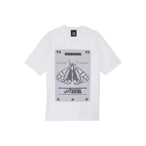 Y 3 x NEIGHBORHOOD Co Бренд Футболка Унисекс