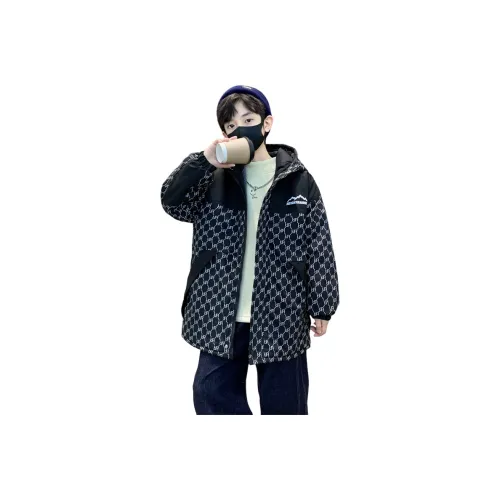 Lanza Повседневный хлопковый пуховик зимний для подростков