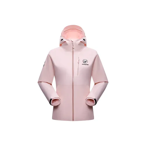 Панда Carefree Play Series Водонепроницаемый Ветрозащитный Дышащий Устойчивый к истиранию Термическая ветровка Женские