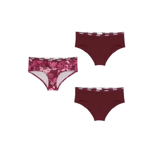 PUMA Scarlet 3 Pack Women's Bikini Bottoms