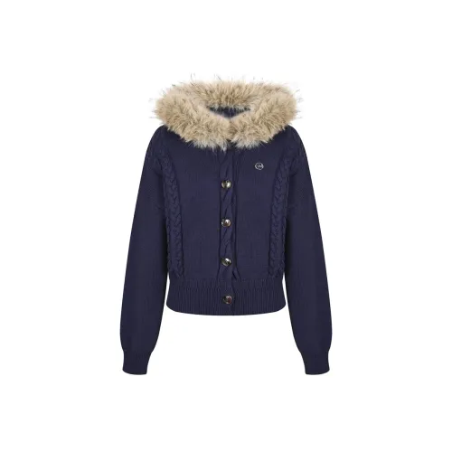 JOSR Темно-синий Синий Женский Трикотаж