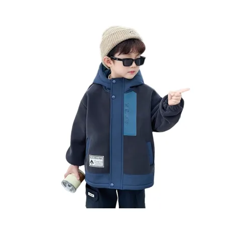 Lanza Повседневный Хлопковый пуховик Зимний Синий Дети Возраст 3-7 лет