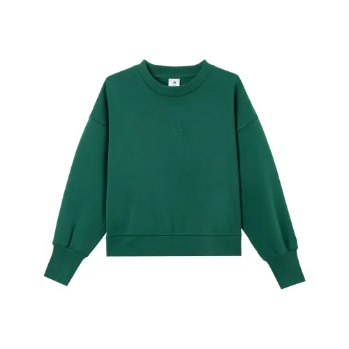 Adidas Толстовка Женская Лесной Зеленый