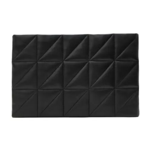 ALLSAINTS Овчина Клатч Женский Черный