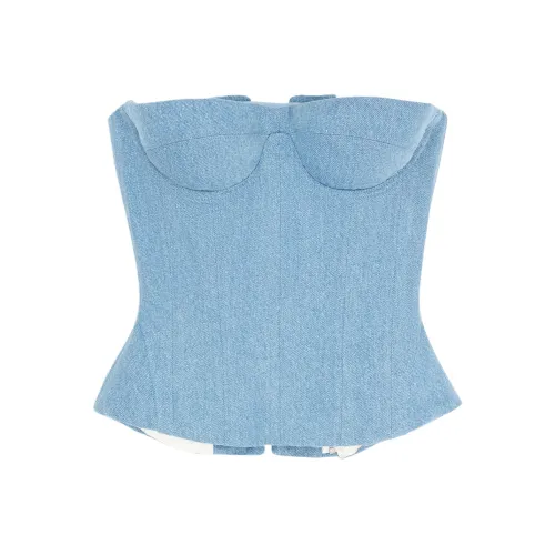 FANCI CLUB Корсет с чашками Без бретелек Топ Женские