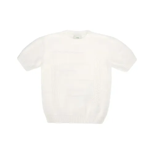 FENDI Белые Детские Рубашки T