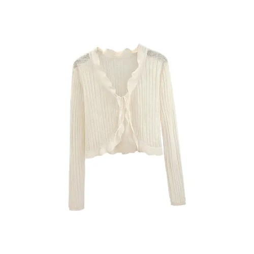 Cypress House Бежевый Женский Трикотаж