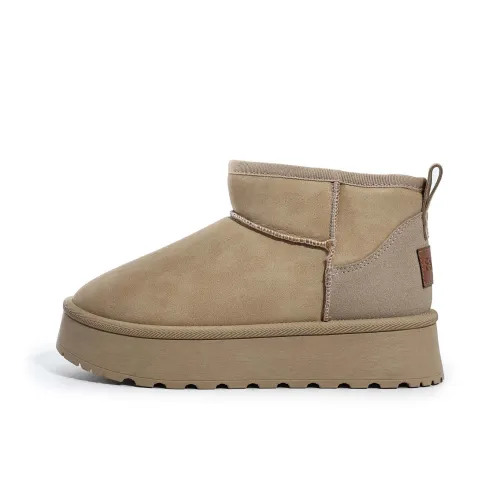 Feiyue Термический Водонепроницаемый Устойчивый к Износу Снежные Ботинки Женские