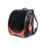 Черный оранжевый