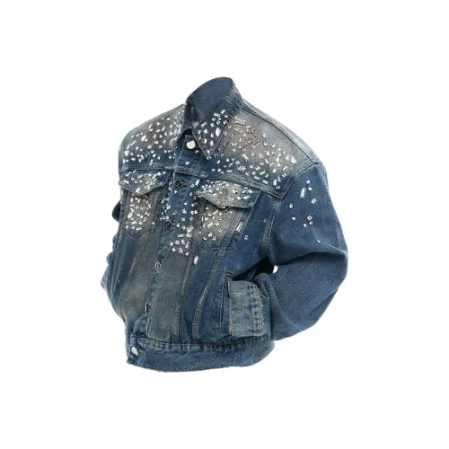 FORCEPULR Blue Unisex Джинсовые куртки