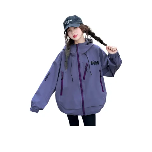 GOYN Фиолетовый Унисекс Ветровки