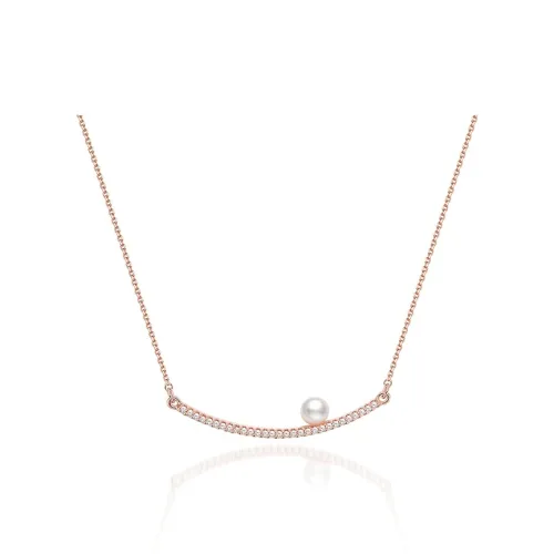 AJIDOU Ожерелья из синтетического кубического циркония Женские