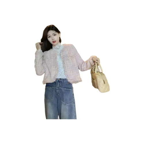 SIXUSICHOU Cropped Coat Women's