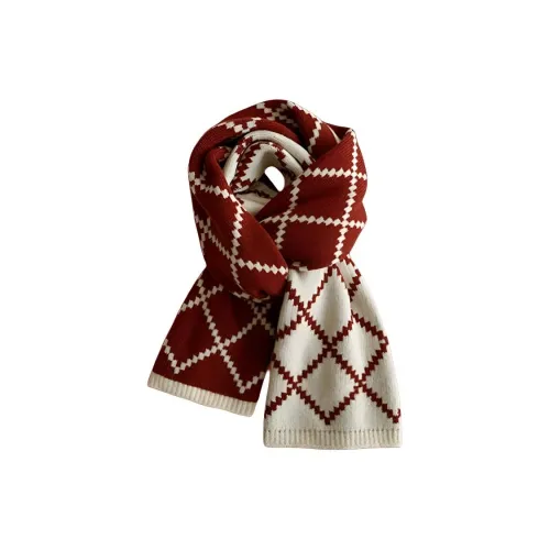 Anxious Акриловые Вязаные Шарфы Унисекс