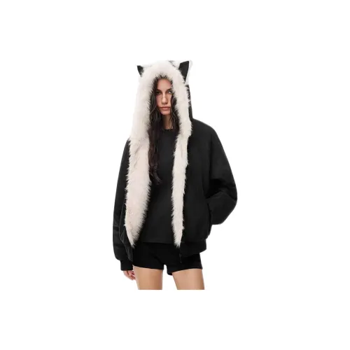 ZHIO Черный Женский пуховик