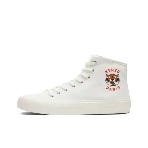 KENZO Высокие кроссовки для скейтбординга мужские белые