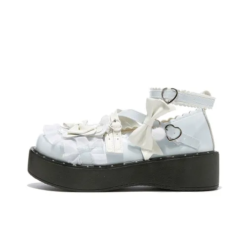 VICTORIA VERA Mary Jane с грубым каблуком Женские