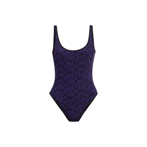 VERSACE Фиолетовый Женские Купальники One Piece