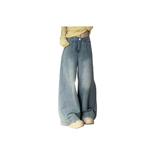 CARE NOTE Blue Women's Jeans CARE NOTE Синий Женские Джинсы