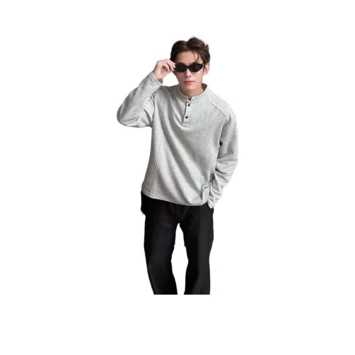 Hypeyourself Светло-серый Унисекс Свитшоты