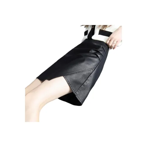 Still Quiet Кожаные короткие юбки Женские