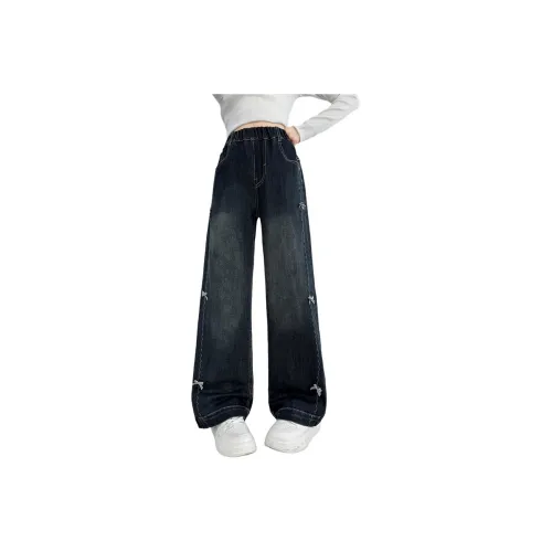 GOYN Джинсы Осенний Корейский стиль Черный Детский