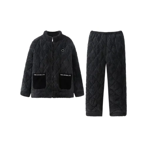 MADALLO Темно-серый Мужской Пижамный комплект