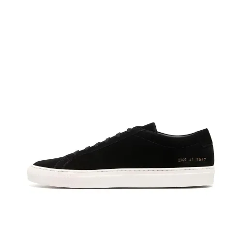 COMMON PROJECTS Низкий Топ Стильный Скейтбординг Мужской Черный