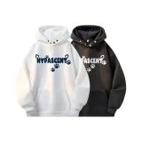 2 пачки с флисовой подкладкой [белый + черный]