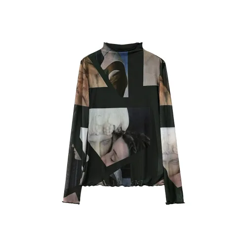 AMII Черные Женские Футболки