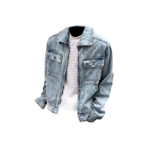 FORCEPULR Blue Unisex Джинсовые куртки