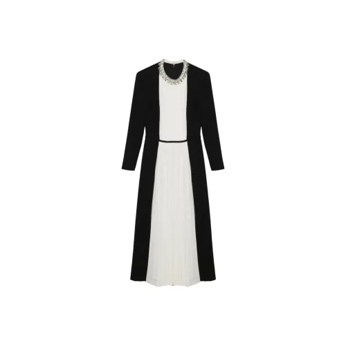 JONATHAN SIMKHAI Длинное платье с длинными рукавами женское