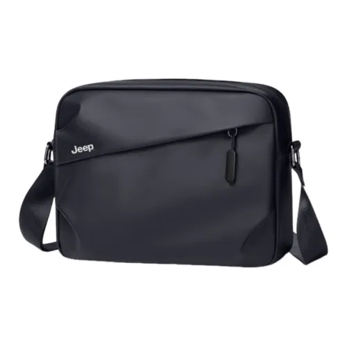 Jeep Oxford Crossbody Bag Standard Men's Black
