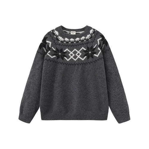 HELIPORT Темно-серый унисекс свитеры