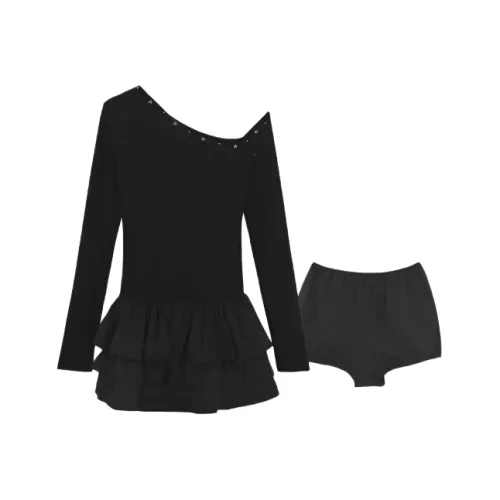 DANCANG Черный Женские Комплекты с Юбкой